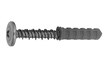 ステンレスSUS410 偏心プラグ シンワッシャ頭 (ナイロン樹脂プラグ)